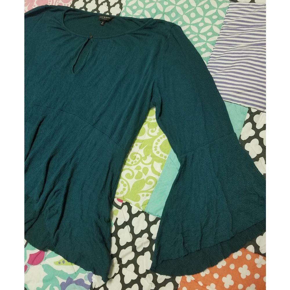 Lucky Brand Bell Sleeve Top